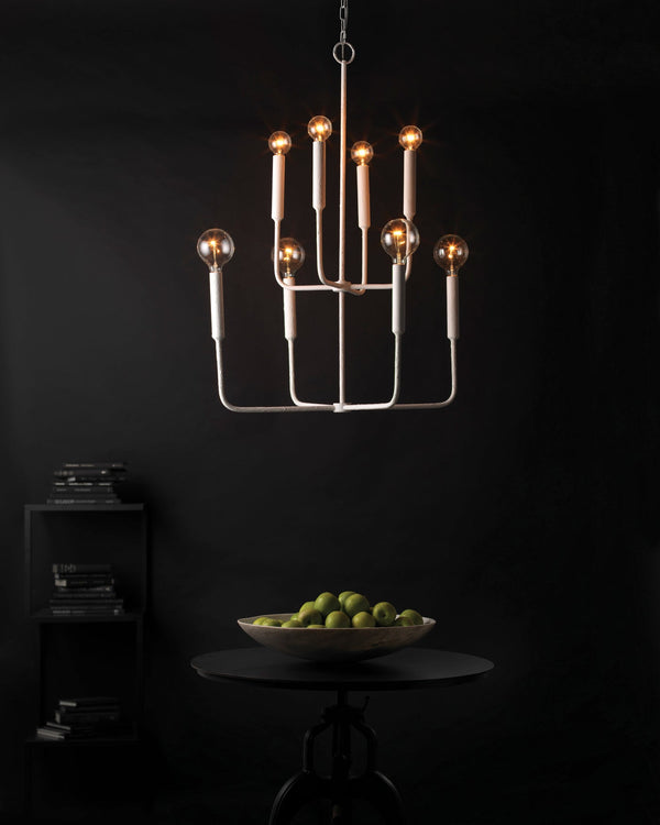 Featured Mercer Chandelier White | Home Decor