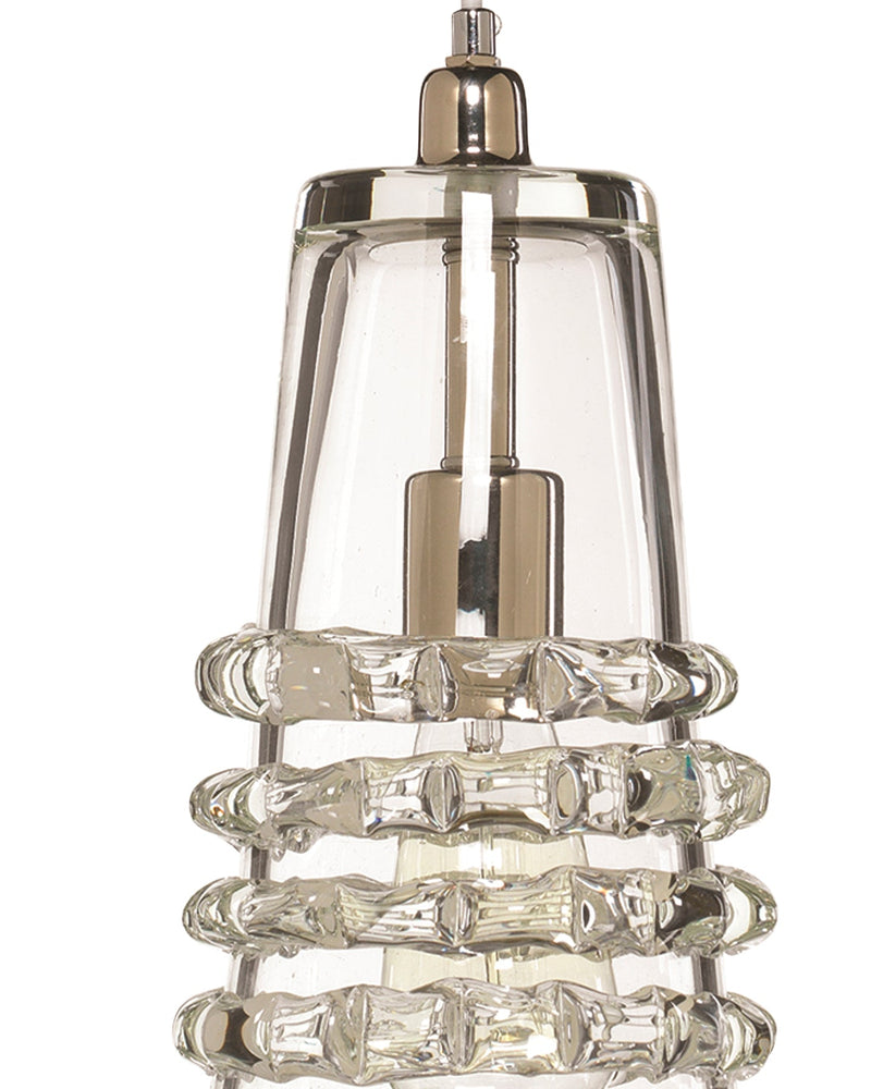 featured ribbon pendant clear | home decor