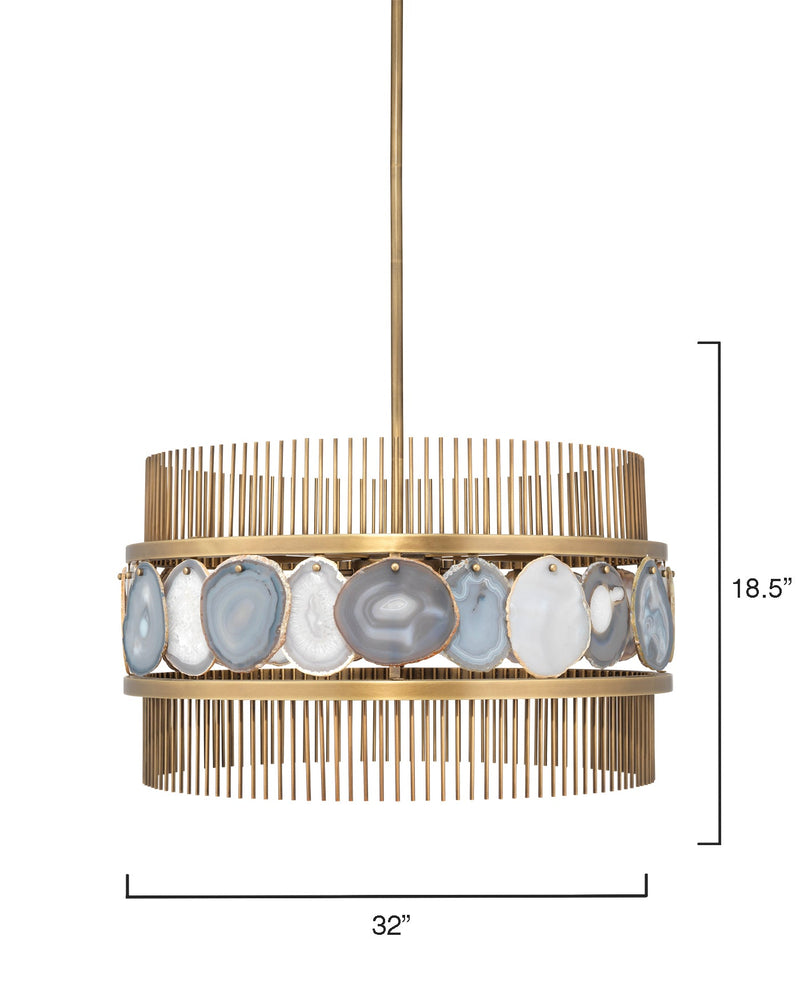 featured upsala agate chandelier | home decor