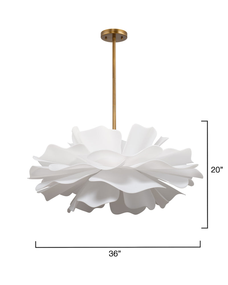 zinnia chandelier
