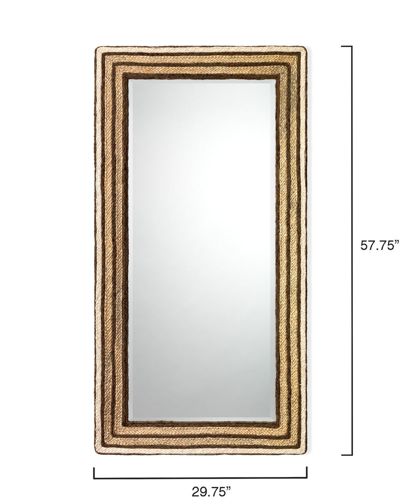 evergreen rectangle mirror