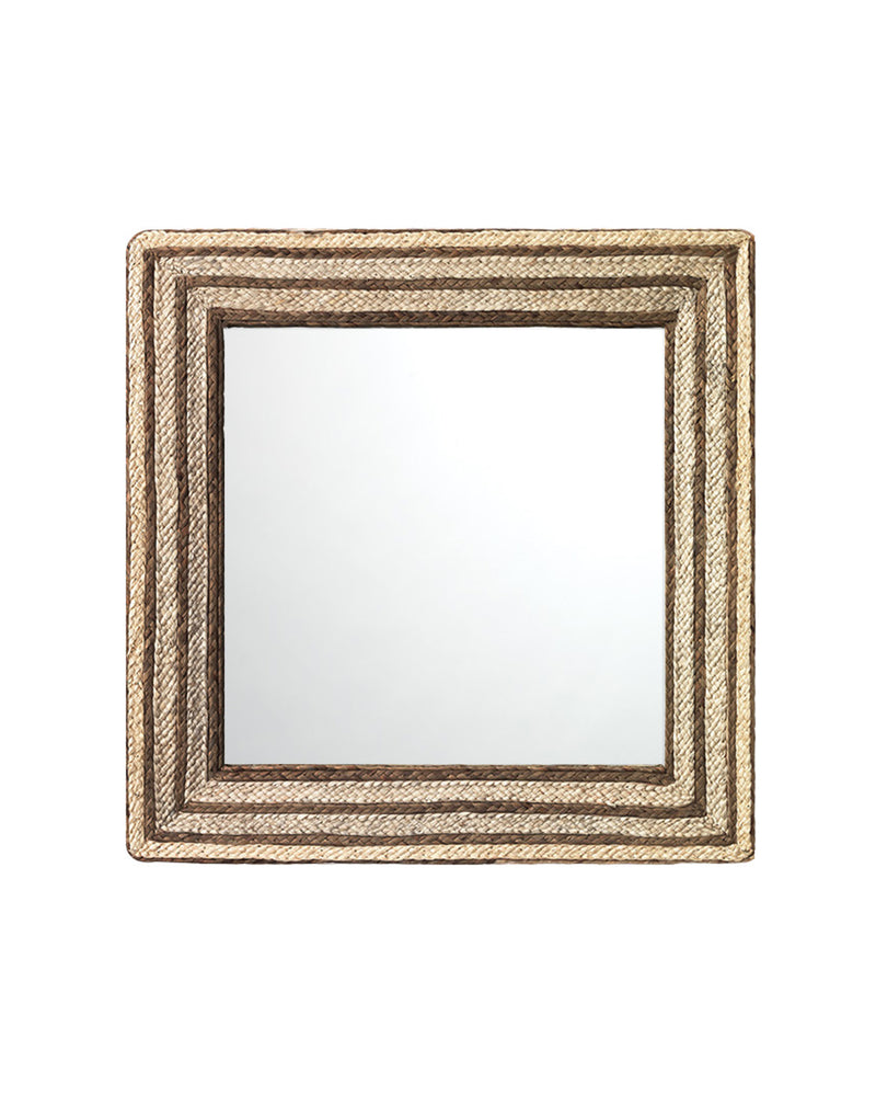evergreen square mirror