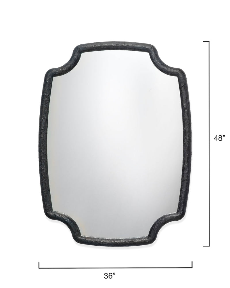featured selene mirror charcoal | home decor