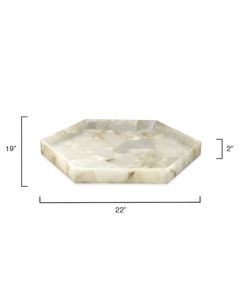 featured antonia hexagon tray | home decor