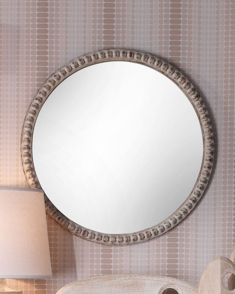 featured audrey beaded mirrror | home decor