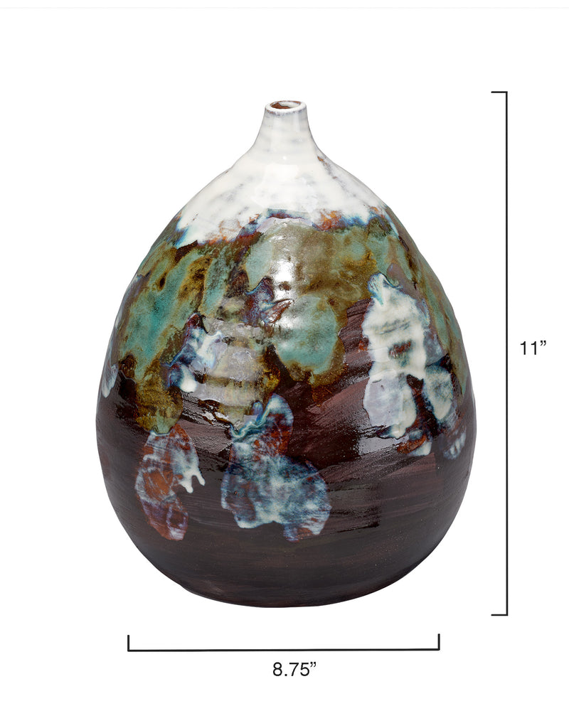 collage vase medium