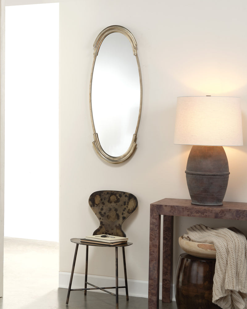 margaux mirror silver