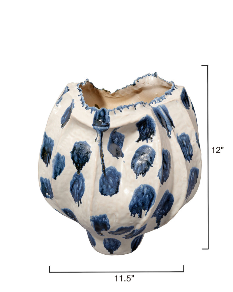 monet wide vase