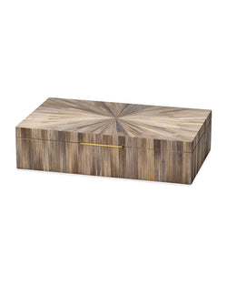featured palm marquetry box | home decor