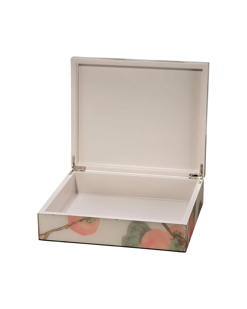 persimmon lacquered box