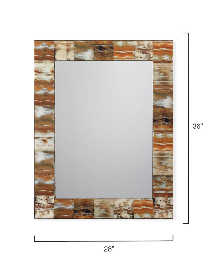 featured faux horn rectangle | home decor