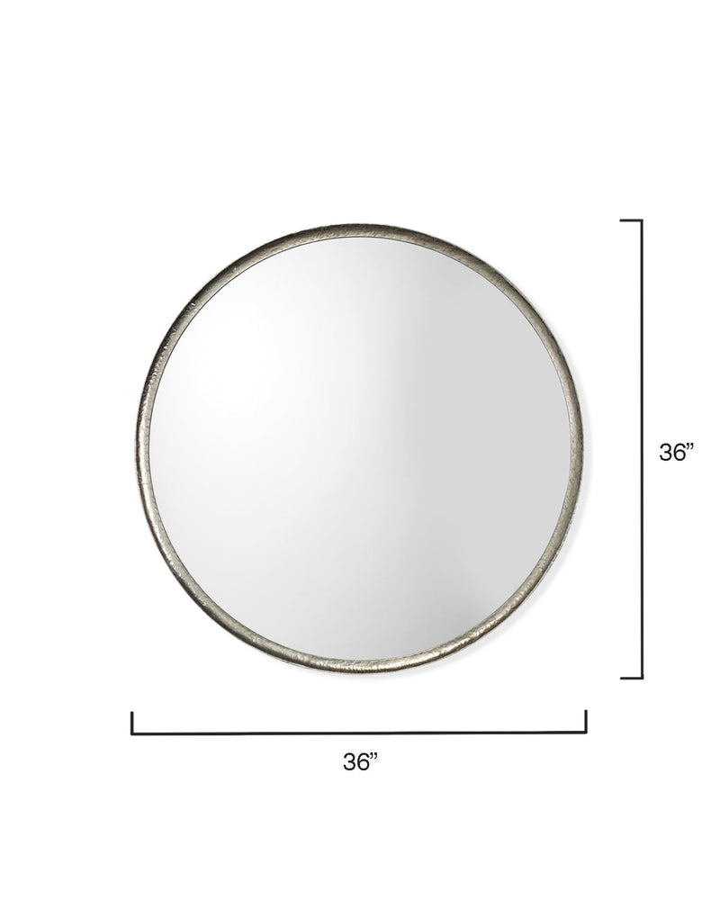 featured refined round mirror | home decor