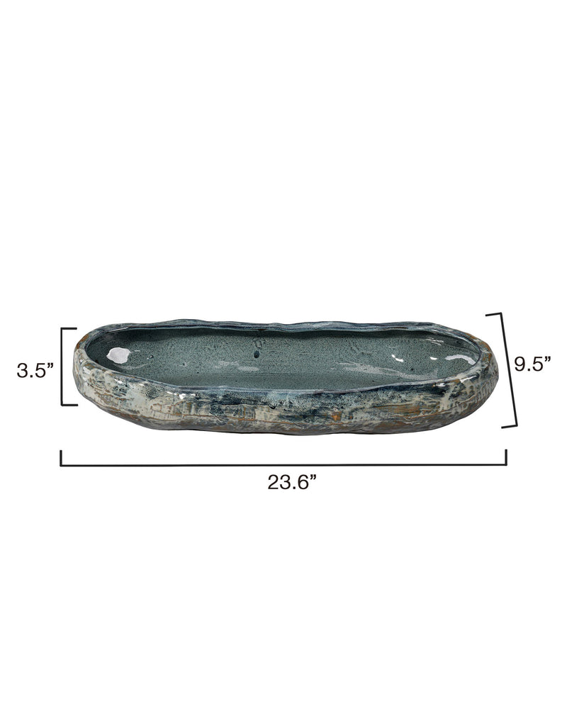 unearthed oval bowl