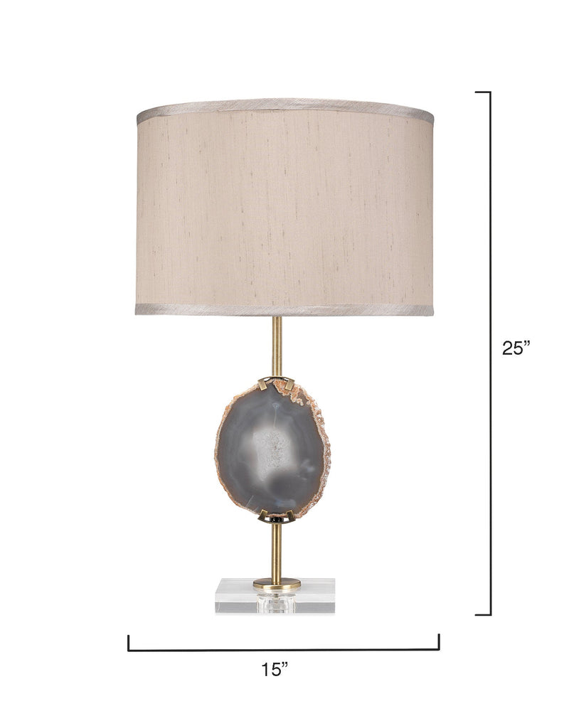 featured agate slice table | home decor