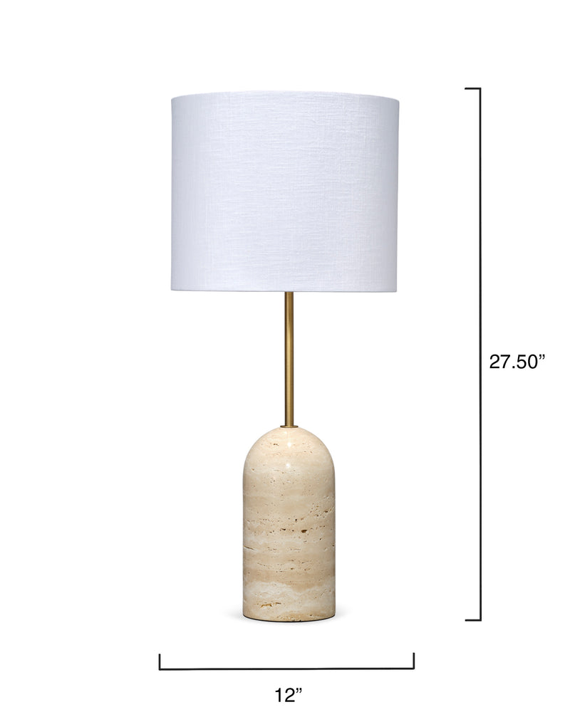 holt table lamp - natural