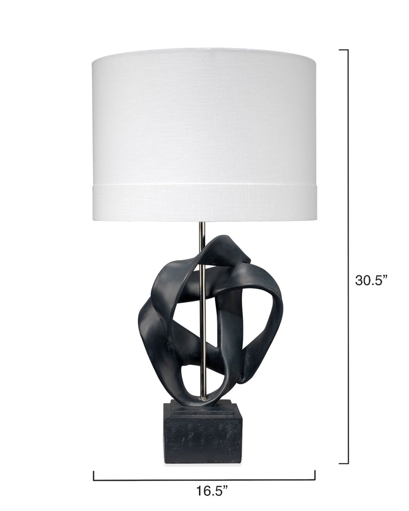 featured intertwined table lamp | home decor