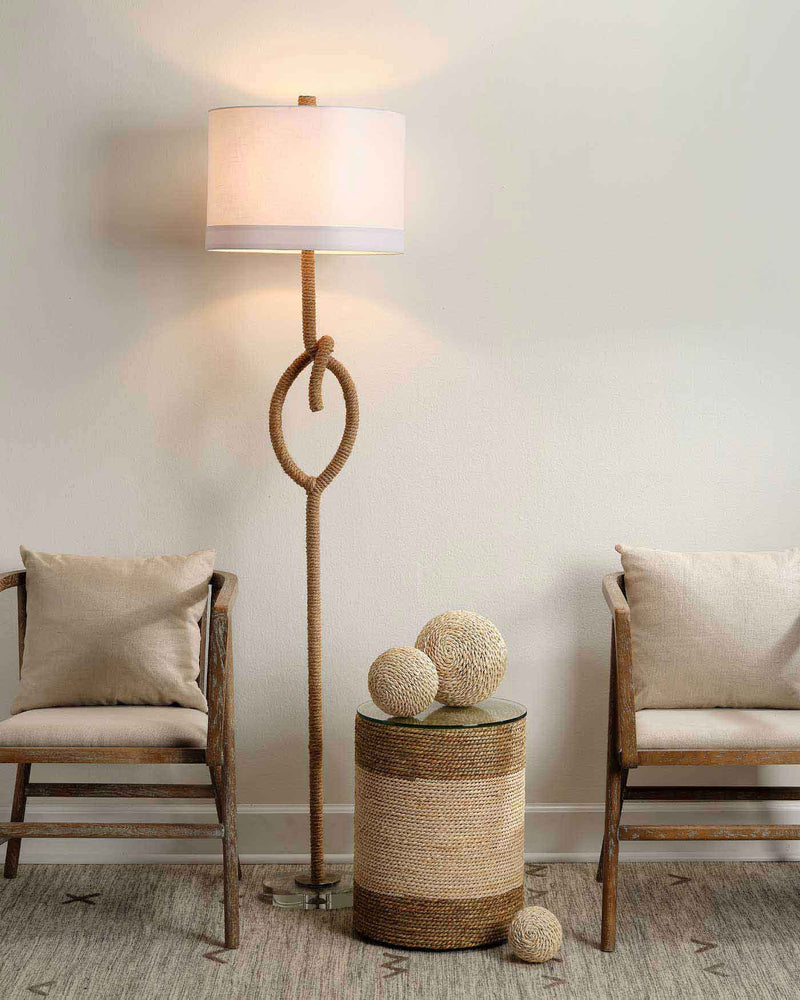featured knot floor lamp | home decor