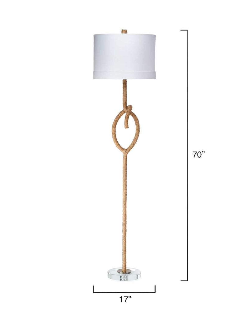featured knot floor lamp | home decor