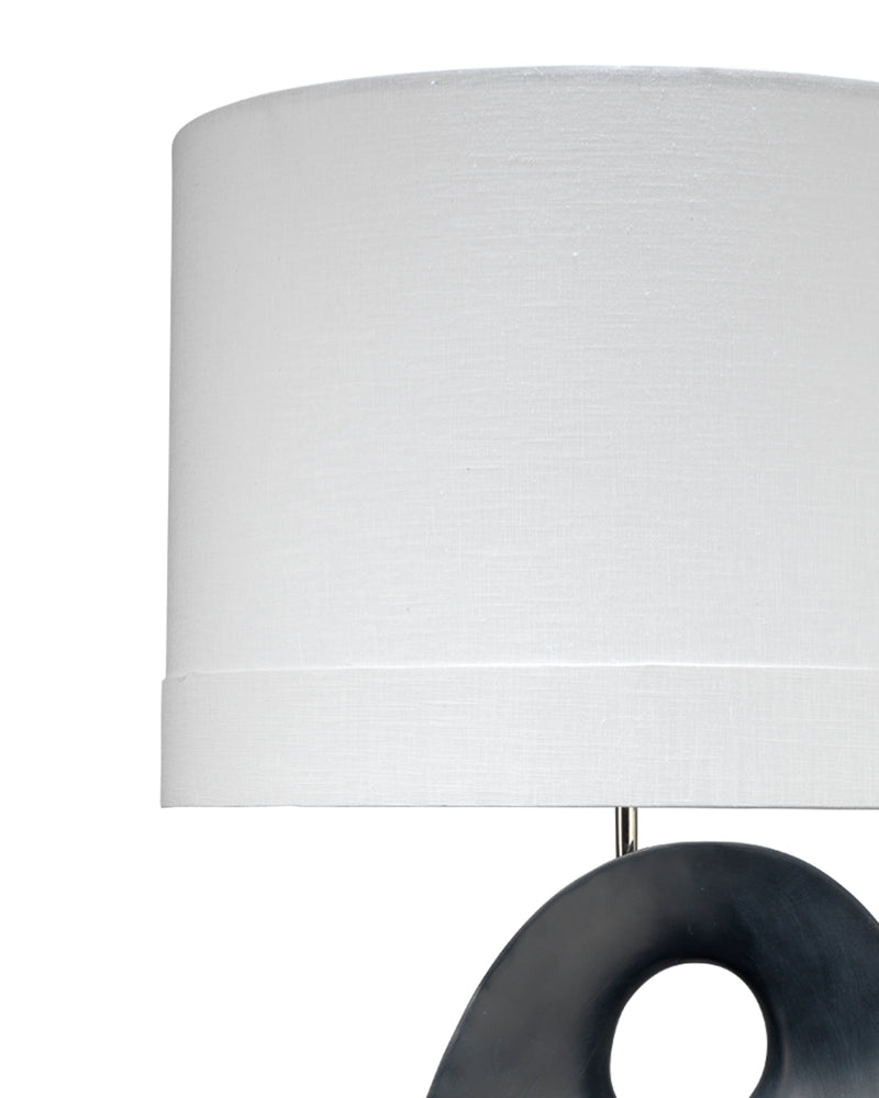 obscure table lamp - black
