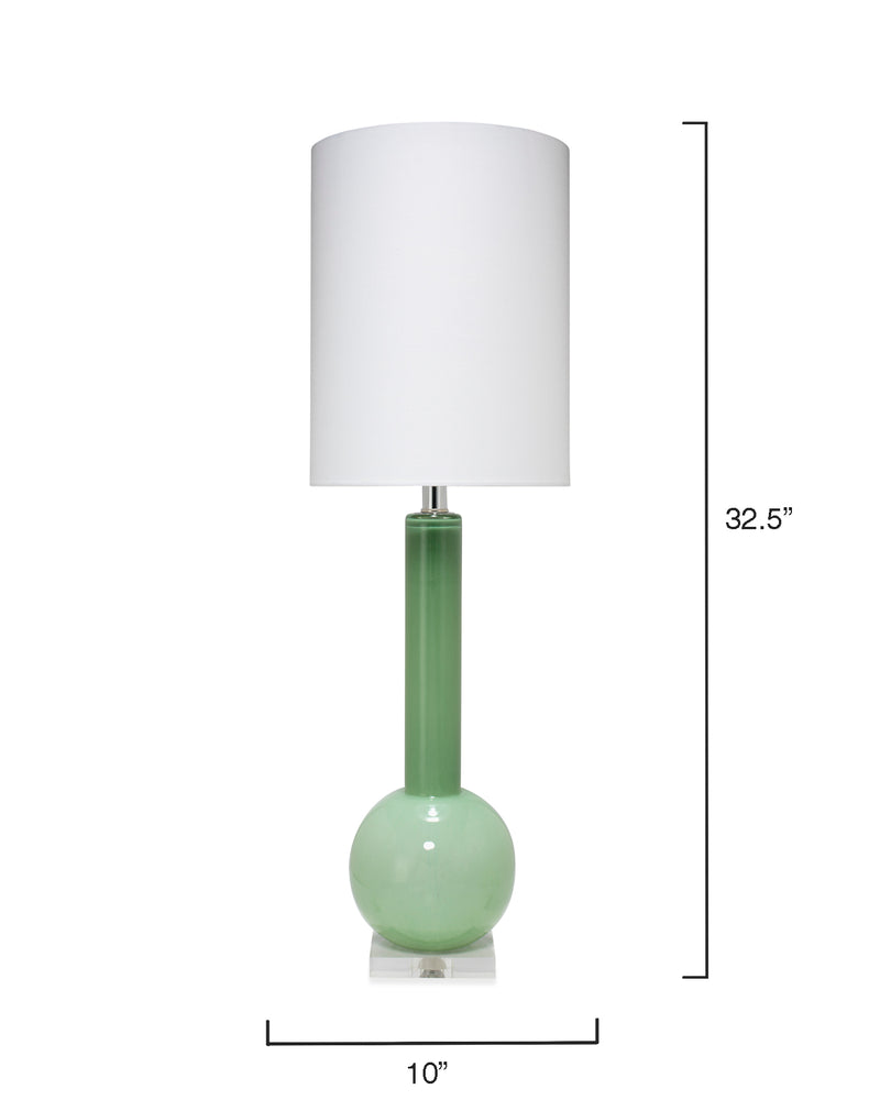 studio table lamp - green