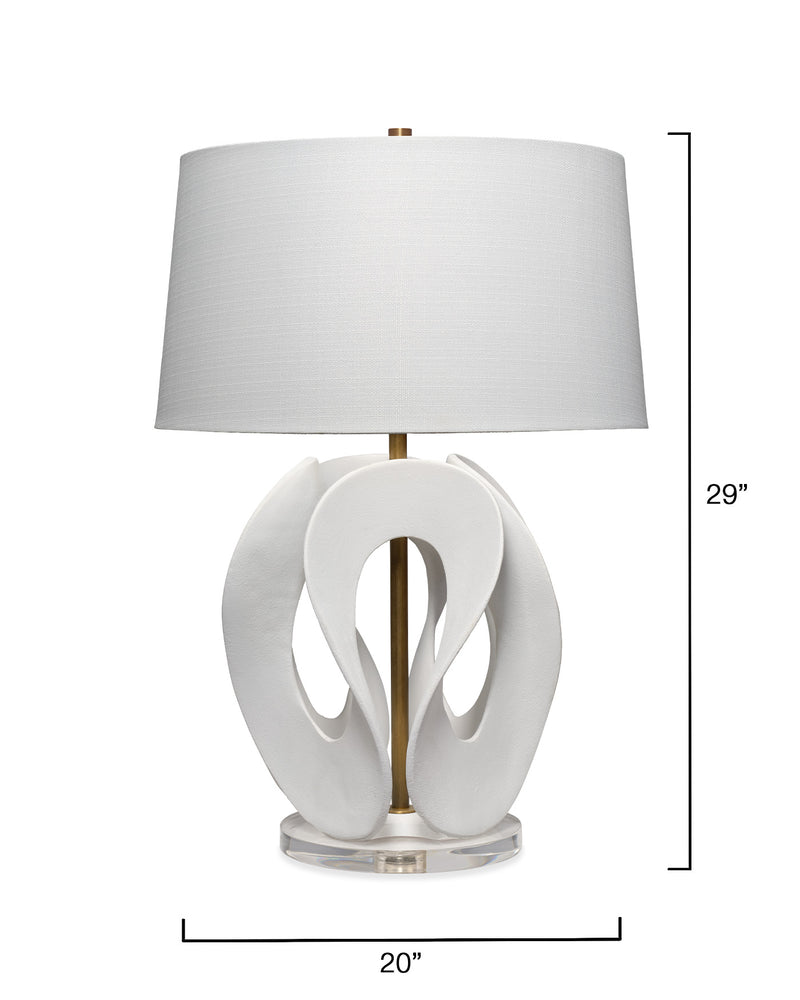 swan table lamp