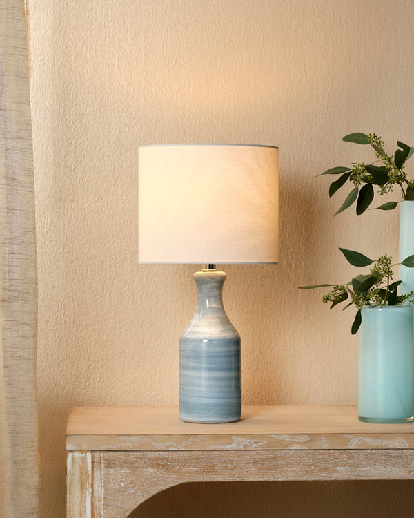 Bungalow Table Lamp Blue