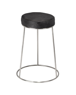 henry round leather counter stool