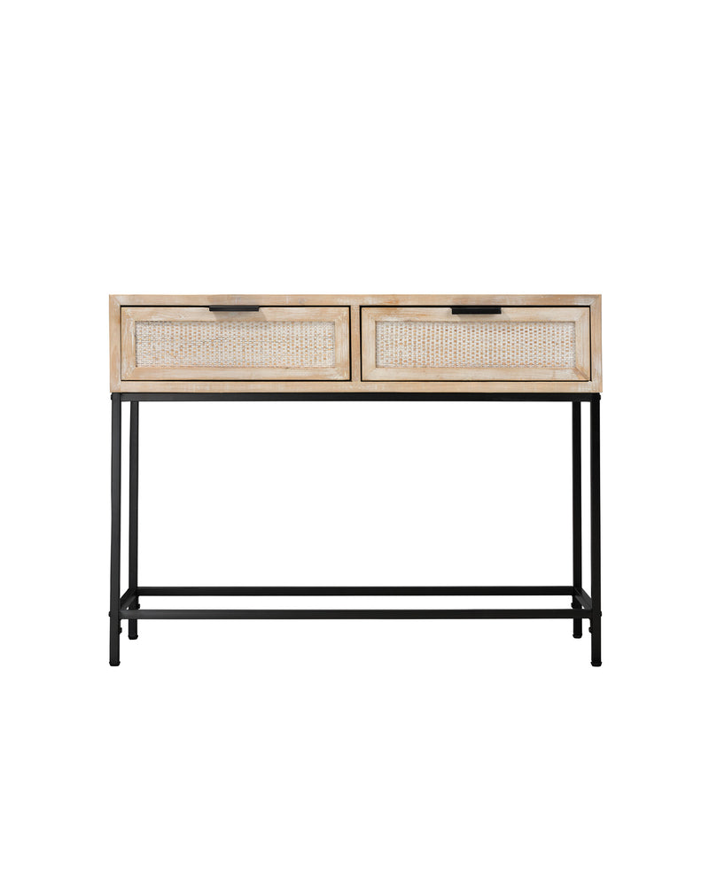 reed console table