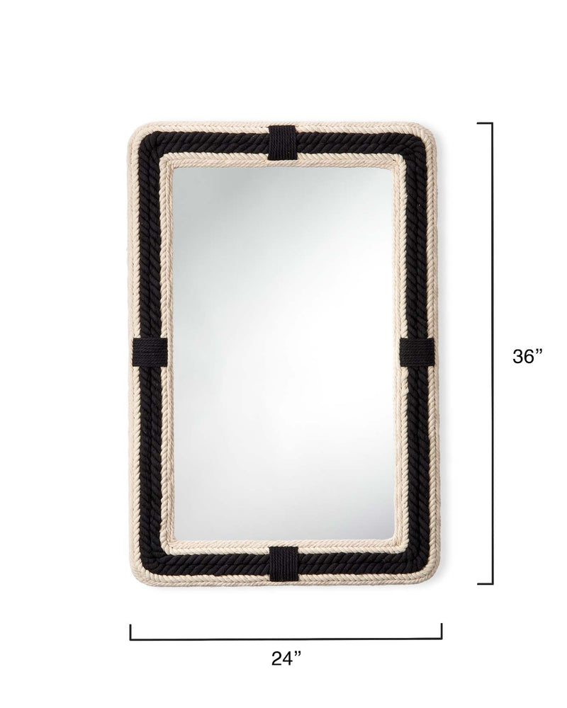 contrast rectangle mirror