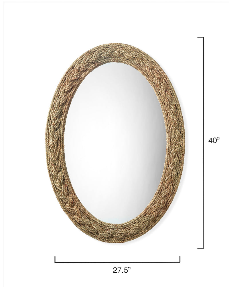 featured lark braided oval | home decor