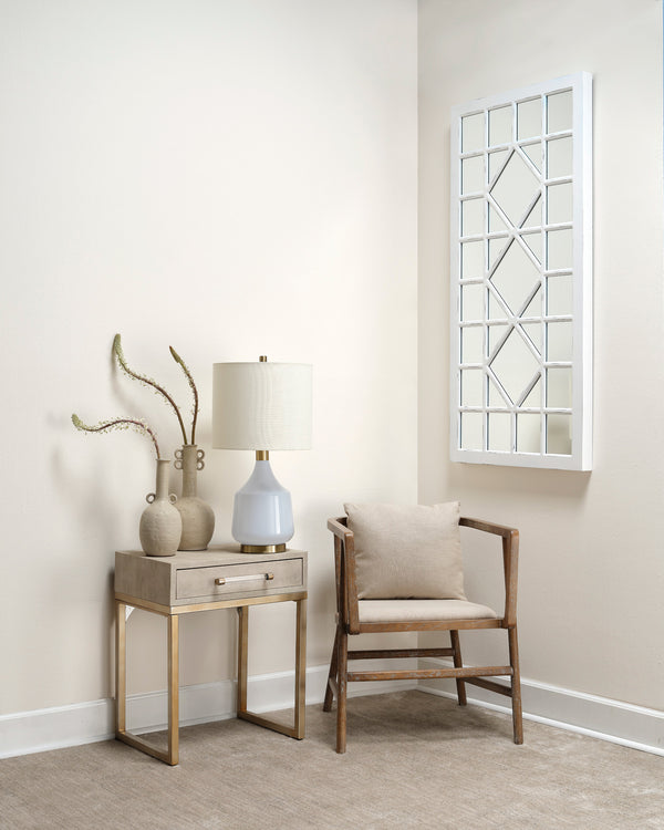 Kain Side Table Ivory