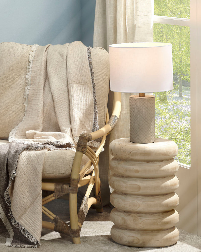 roman table lamp