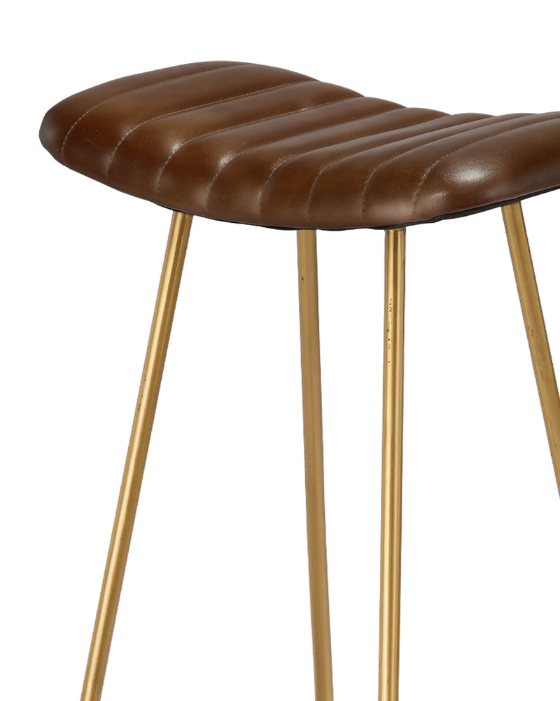 theo counter stool - brown