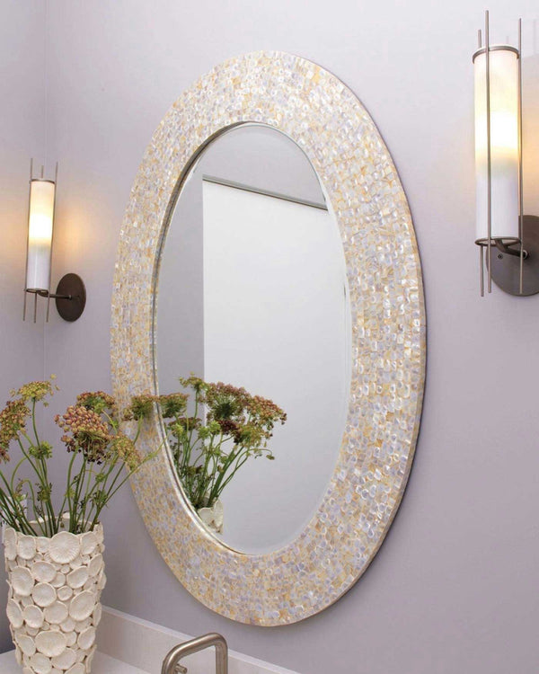 Featured Large Oval Mirror | Home Decor