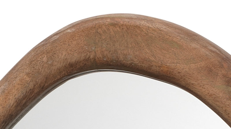 featured organic oval mirror | home decor