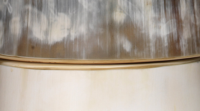 featured stacked horn table | home decor