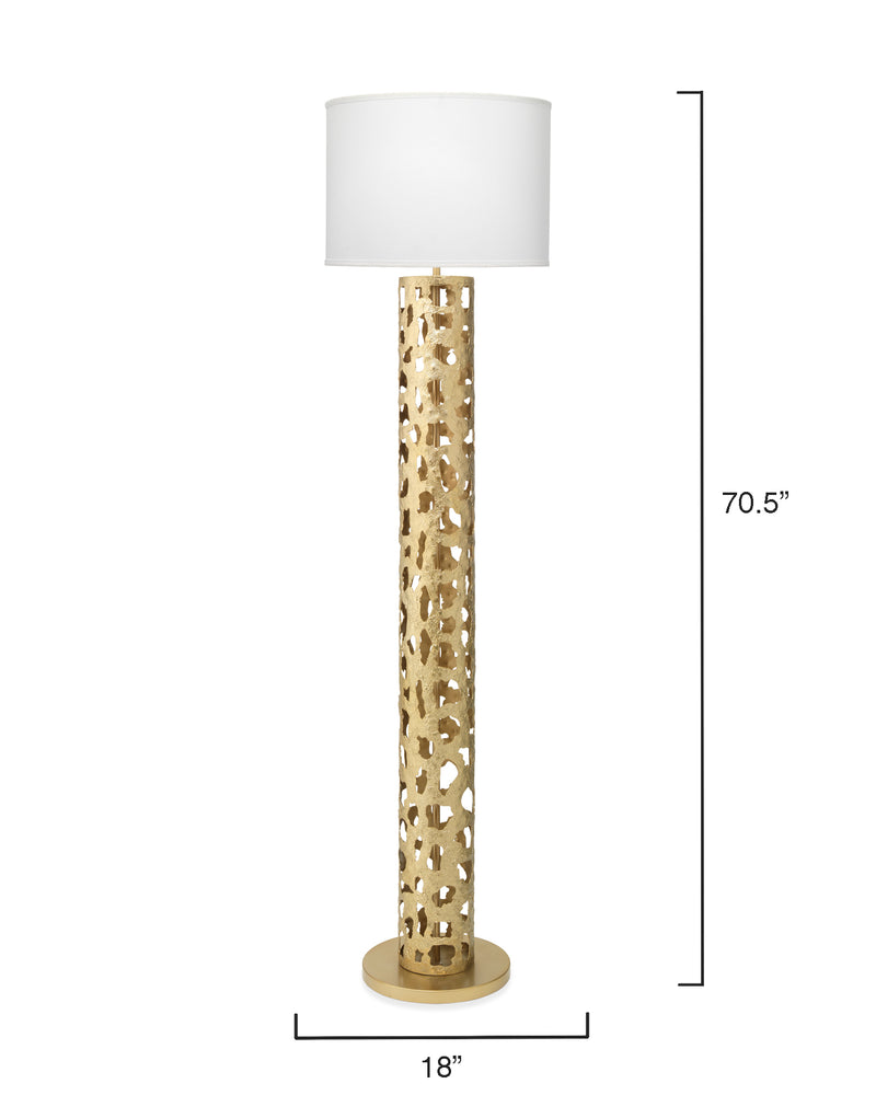 firenze floor lamp gold