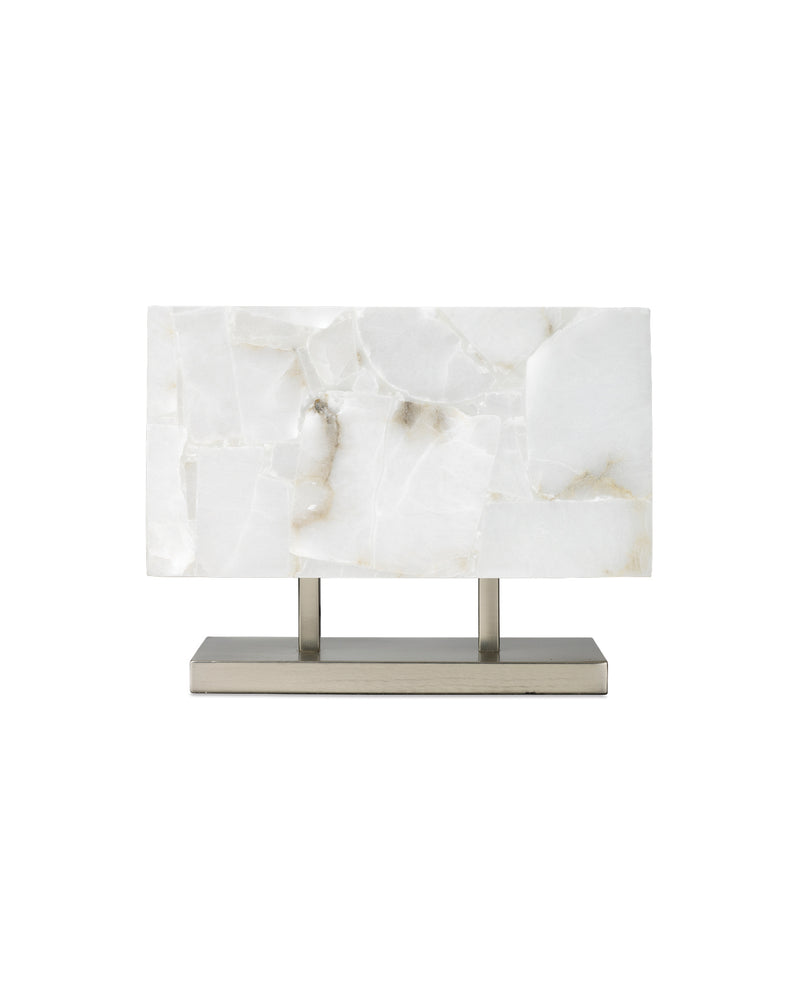 ghost horizon table lamp silver