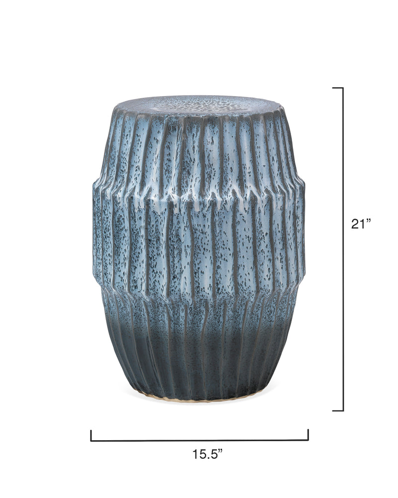 algae side table - blue