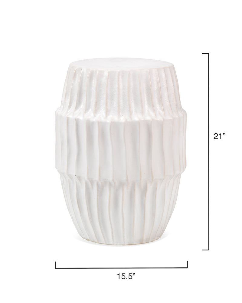 algae side table - white