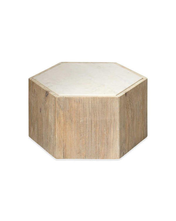 Argan Hexagon Table - Small