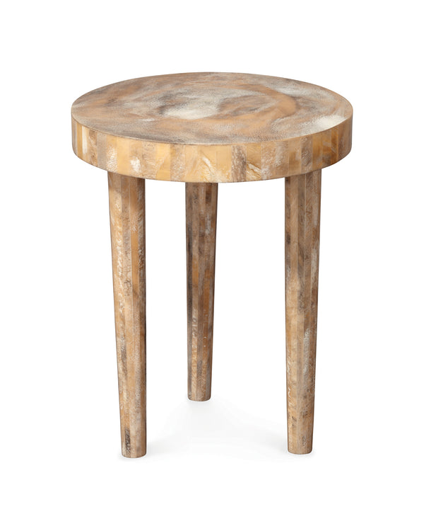 Artemis Side Table Small - Pearl Resin