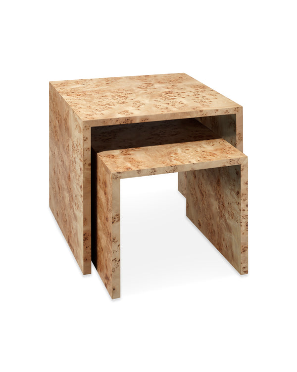 Bedford Nesting Tables Natural (Set Of 2)