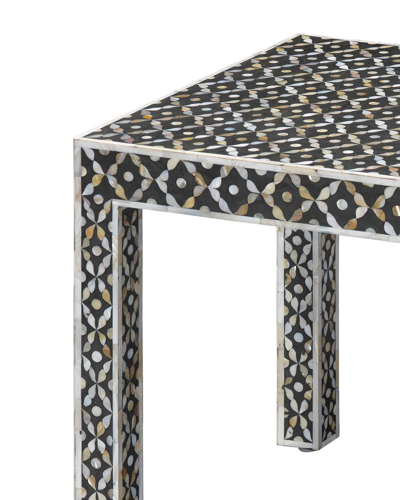 evelyn inlay side table