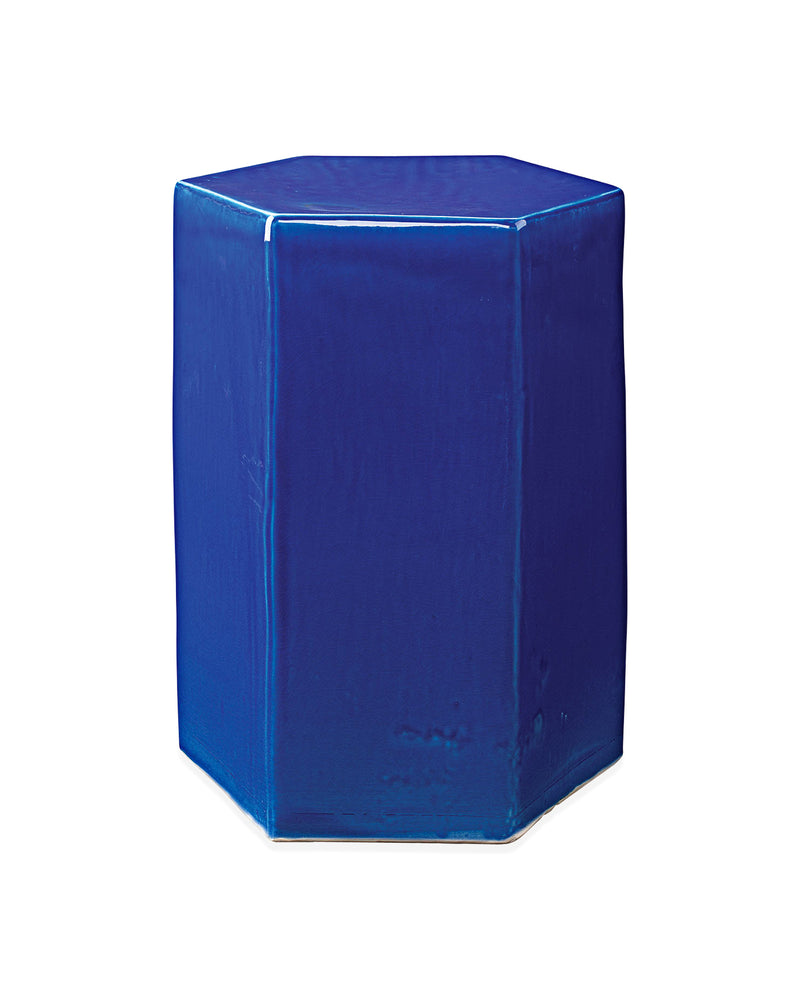 porto side table cobalt blue - large