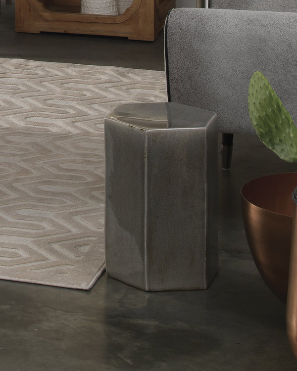 Porto Side Table Grey - Small