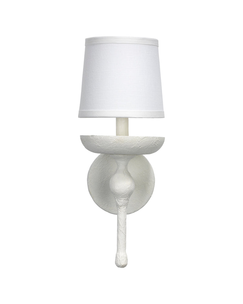 concord wall sconce white