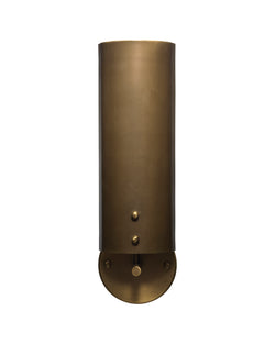 olympic wall sconce brass