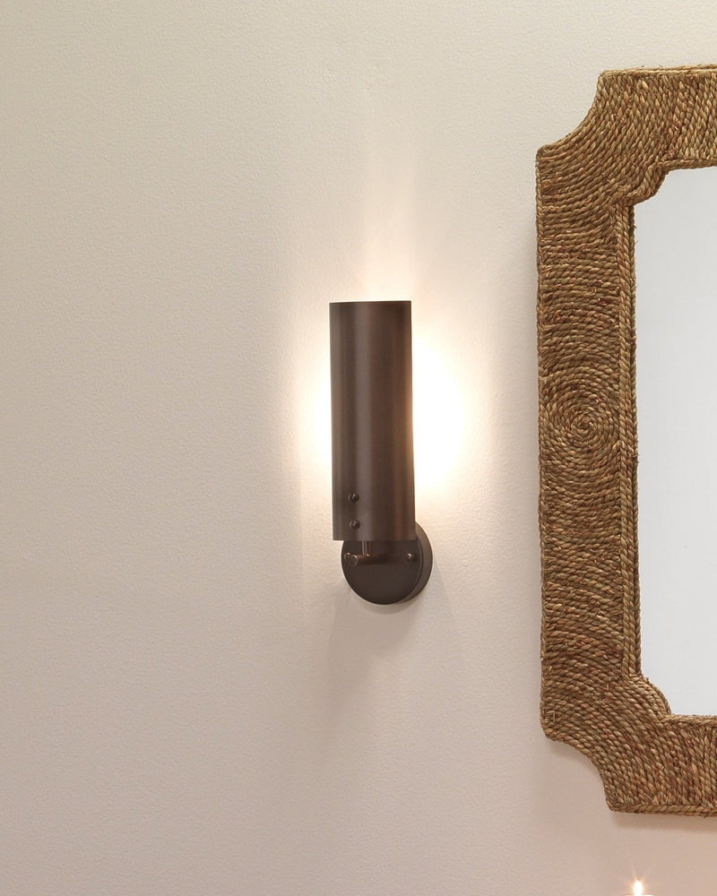 olympic wall sconce oiled bronze