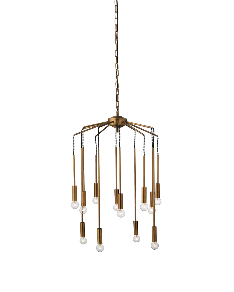 cascade chandelier